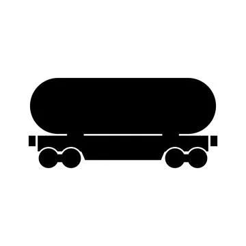 Train icon, train carriage vector Stock Illustration