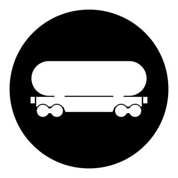 Train icon, train carriage vector Stock Illustration