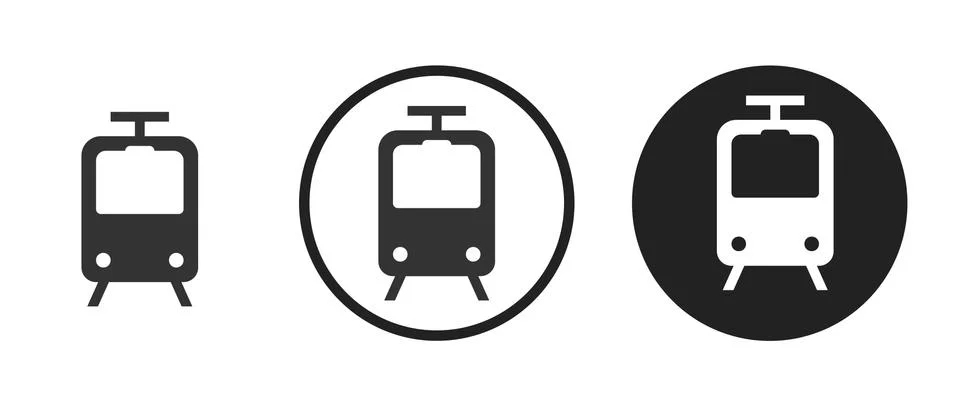 Train icon . web icon set .vector illustration Stock Illustration