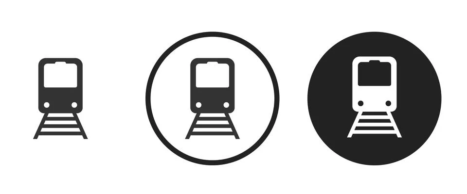 Train icon . web icon set .vector illustration Stock Illustration