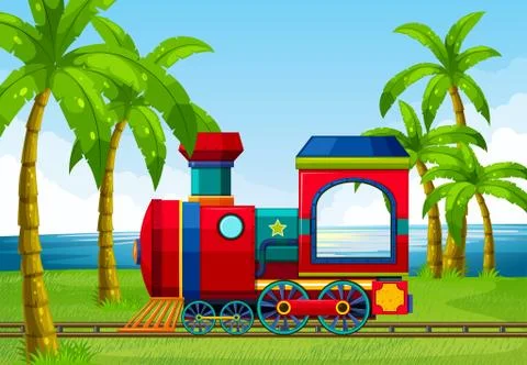 Train Stock Illustration