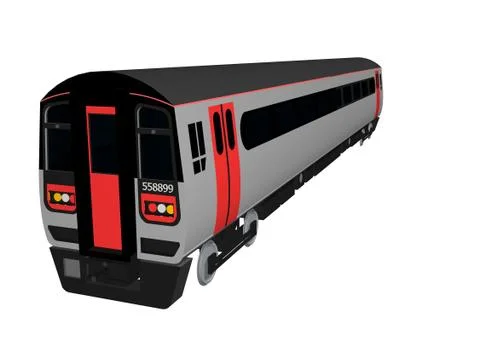 Train Stock Illustration