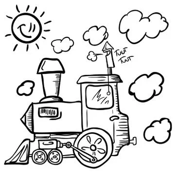 Train Stock Illustration