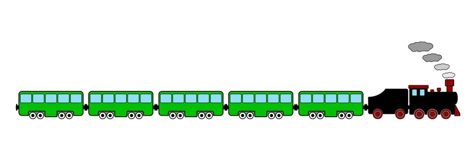 Train Stock Illustration
