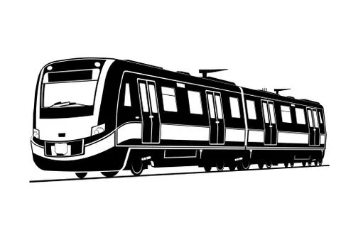 Train. Stock Illustration