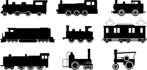 Train illustrations Stock Illustration