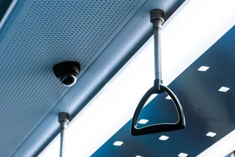 Train Interior Handle Subway Empty Grab Holding Ceiling Urban Photos