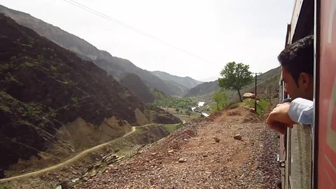 Train in Iran 스톡 동영상 114643073