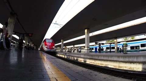 Train in Italy Stock Footage 49846304