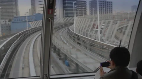 Train in Japan Stock Footage 52717284