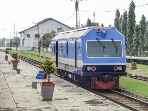 Train in Java small train seen in Java, a island of Indonesia Copyright: x... Fotos Stock