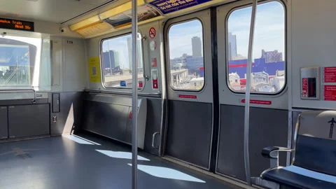 Train to JFK airport  Stock Footage 270430087