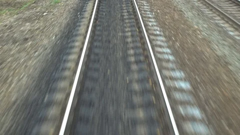 Train journey. Stock Footage 98427734