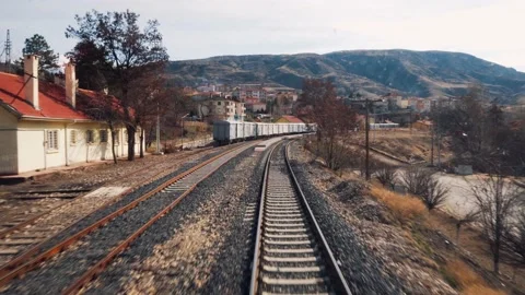 Train Journey Stock Footage 171166012