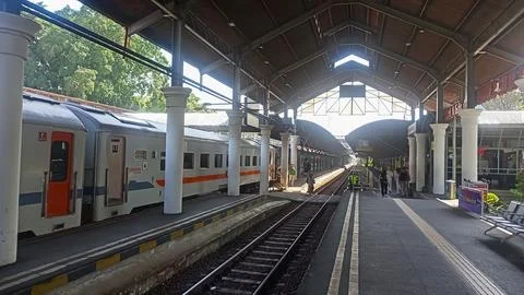 Train journey Stock Photos