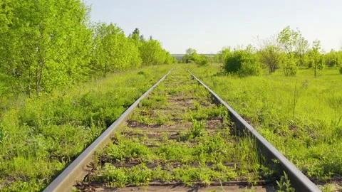 Train journey point of view. and takeoff to top shot. Video stock 132064090