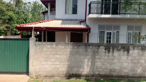 Train  journey in Sri Lanka Vídeo Stock 182126297