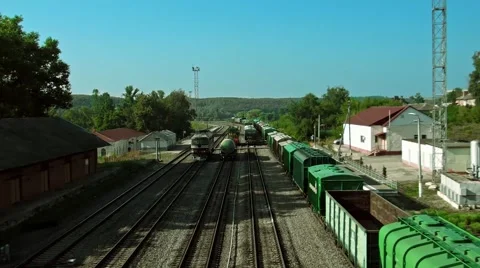 Train Lapse Stock Footage 64365285