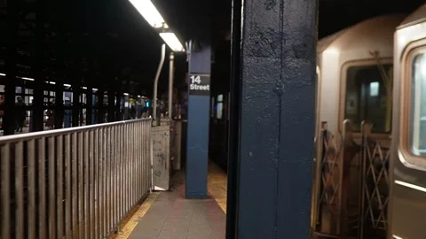 Train leaving Stock Footage 240353277