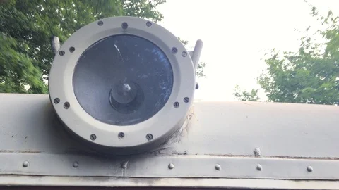 Train light reflection 2 Video stock 96755627