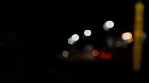 Train lights passing Video stock 36238746