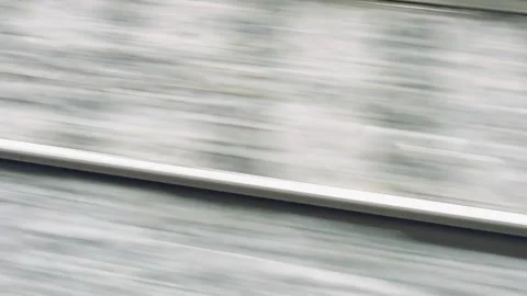 Train Lines Tracks in Motion. Real Time Video. Stock Footage 248778399