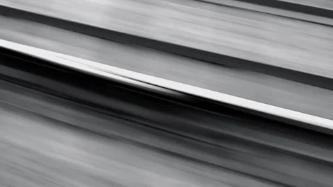 Train Lines Tracks in Motion. Real Time Video. Stock Footage 248778515