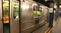 Train is living the Subway station Video HD