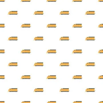 Train locomotive engine seamless pattern background イラスト素材