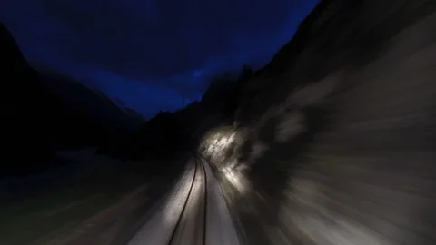 Train to Machu Picchu time lapse, Peru - South America Stock Footage 119405786