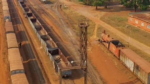 Train in Malawi Stock Footage 219941189