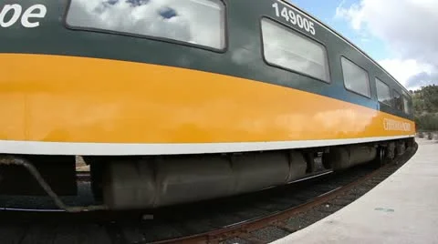 Train mexico copper canyon Stock-Footage 10919958