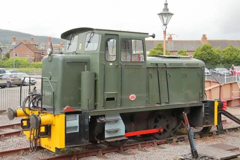 Train at Minehead Stock Photos