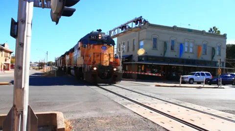 Train - Missouri Pacific Stock Footage 33635643