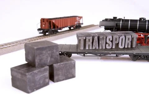Train models, transport concept Stock Photos