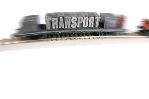 Train models, transport concept Stock Photos