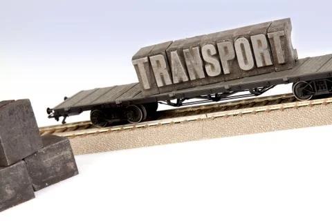 Train models, transport concept Stock Photos