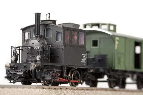 Train models, transport concept Stock Photos