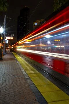 Train in Motion Stock Photos