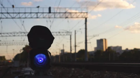 Train movement on sunny day 스톡 동영상 68742820