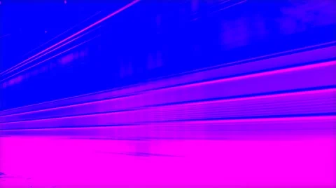 Train moves to the right along the rails. Pink and blue. 스톡 동영상 47480513