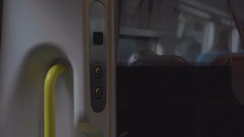 Train Open Close Stock Footage 116557707