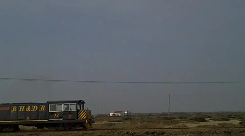 Train In Open Countryside 動画素材 1806739