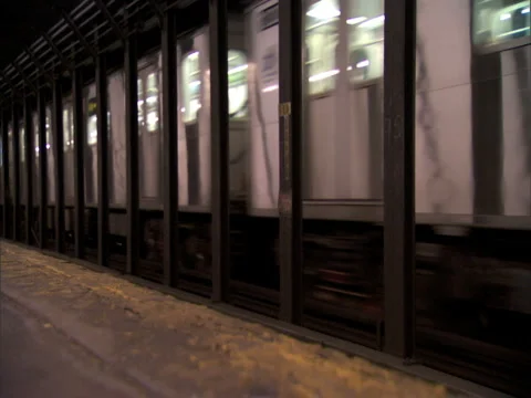 Train with pan Stock Footage 2882045