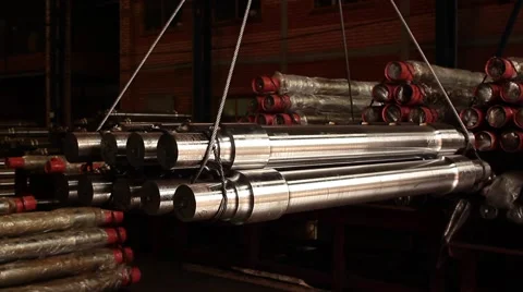 Train parts axis hangs Stock Footage 62759551