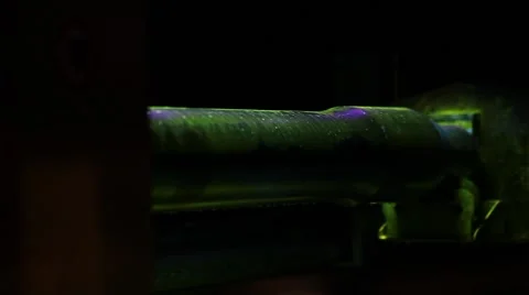 Train parts, axis x-ray scaning Stock Footage 62759737
