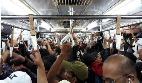 Train Passengers Stock Photos