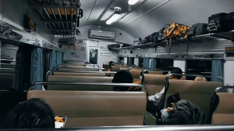 Train Passengers Stock Photos