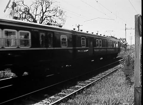 TRAIN PASSES CAMERA, MELBOURNE AUSTRALIA... | Stock Video | Pond5