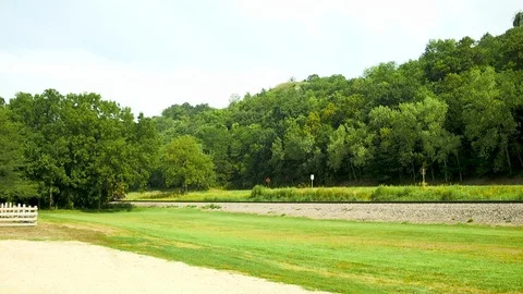 Train Passes By Stock Footage 115282196